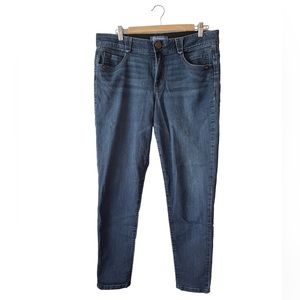 Democracy Ab Solution Skinny Jeans Size 14 Elastic Waist Stretch